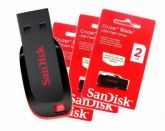 Pen Drive 2GB Sandisk – Preto e Vermelho